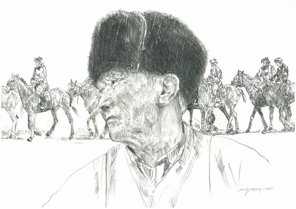 Mehmet Başbuğ, Bişkek'te Portre