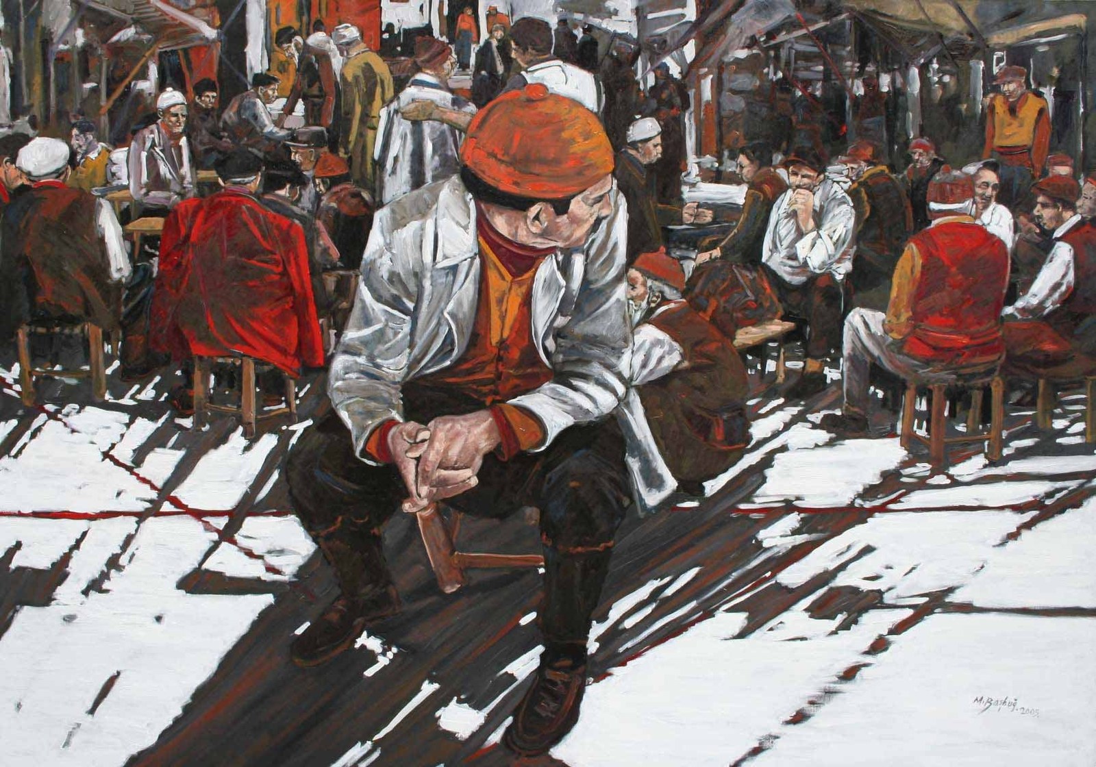Mehmet Başbuğ, Kahvehane